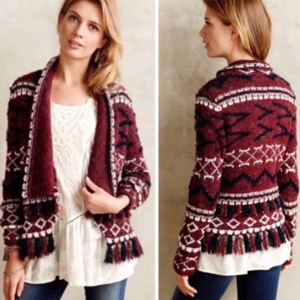 Anthropology “Moth” cardigan